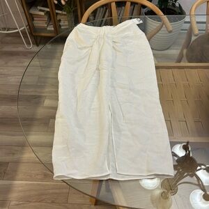 NWT Zara Linen Skirt